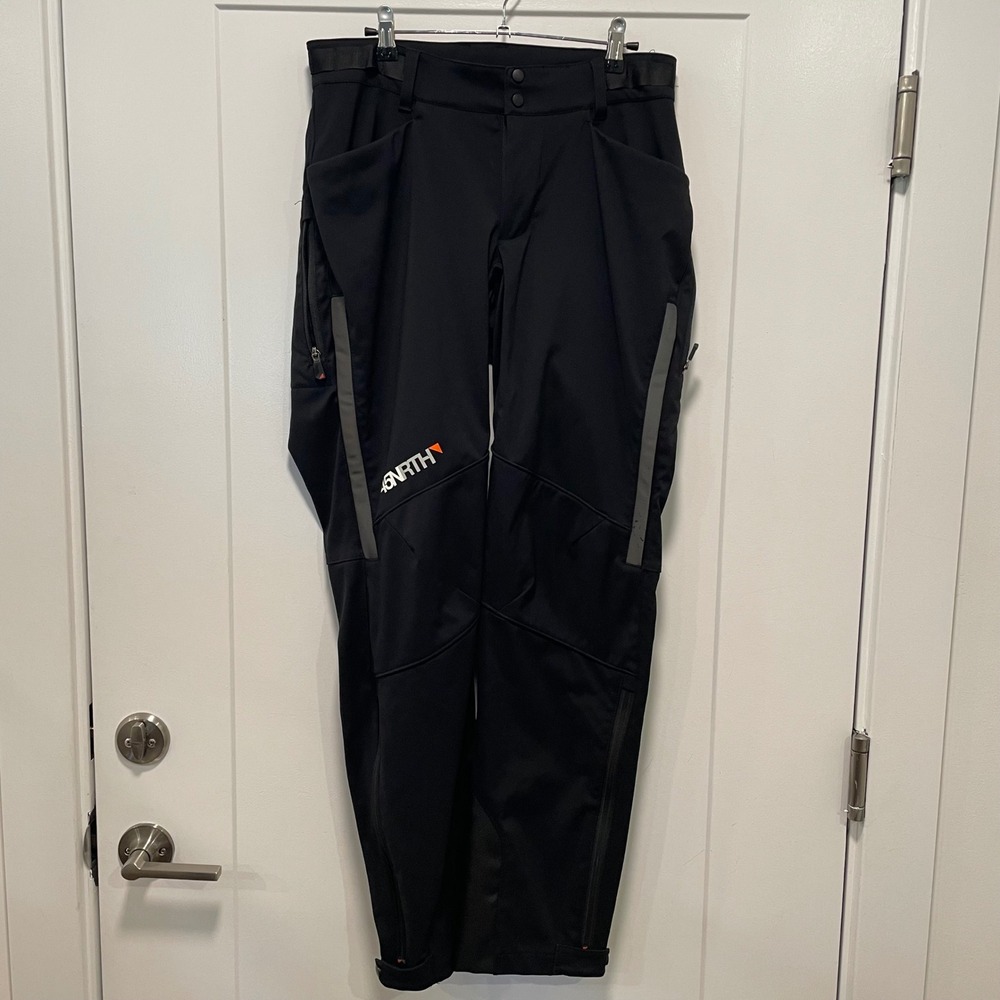 45NRTH Naughtvind Winter Cycling Pants Black Softshell‎ Mens Small 1283